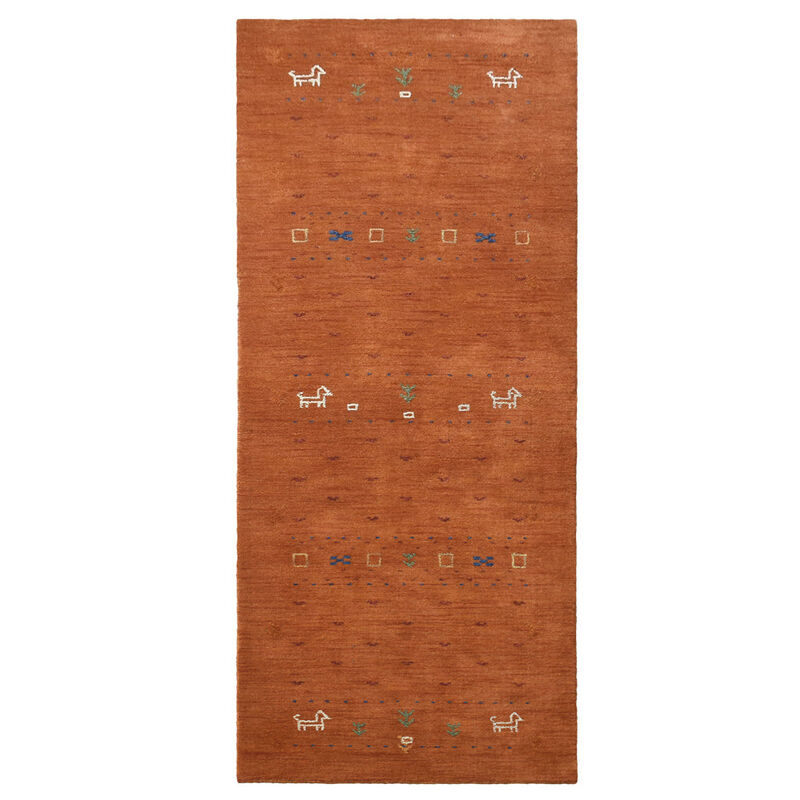 RUGSOTIC CARPETS HAND KNOTTED LOOM WOOL ECO-FRIENDLY AREA RUGS  - Runner, Contemporary Modern Design, High Pile Thick Handmade Anti Skid Rugs for Living Room (L00585) image number 0