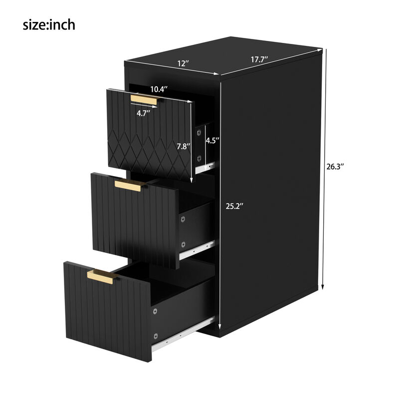 ELEMENT ACE Wall Mounted Floating Cabinet with Drawers for Modern Bathroom and Living Room Organization image number 2