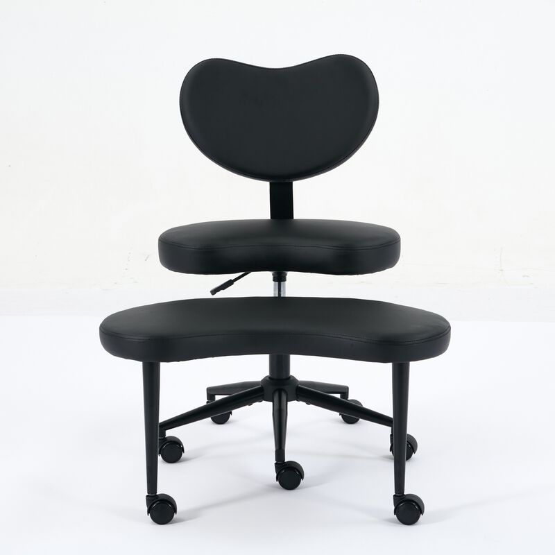 GOODSILO Flexible Seating Meditation Chair With Adjustable Footstool And Lumbar Support For Active Sitting Positions image number 0