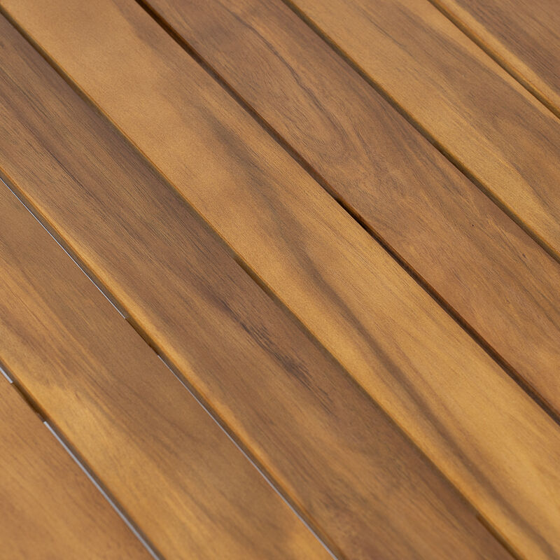 Christopher Knight Home Masaki Modern Acacia Wood Patio Coffee Table image number 7