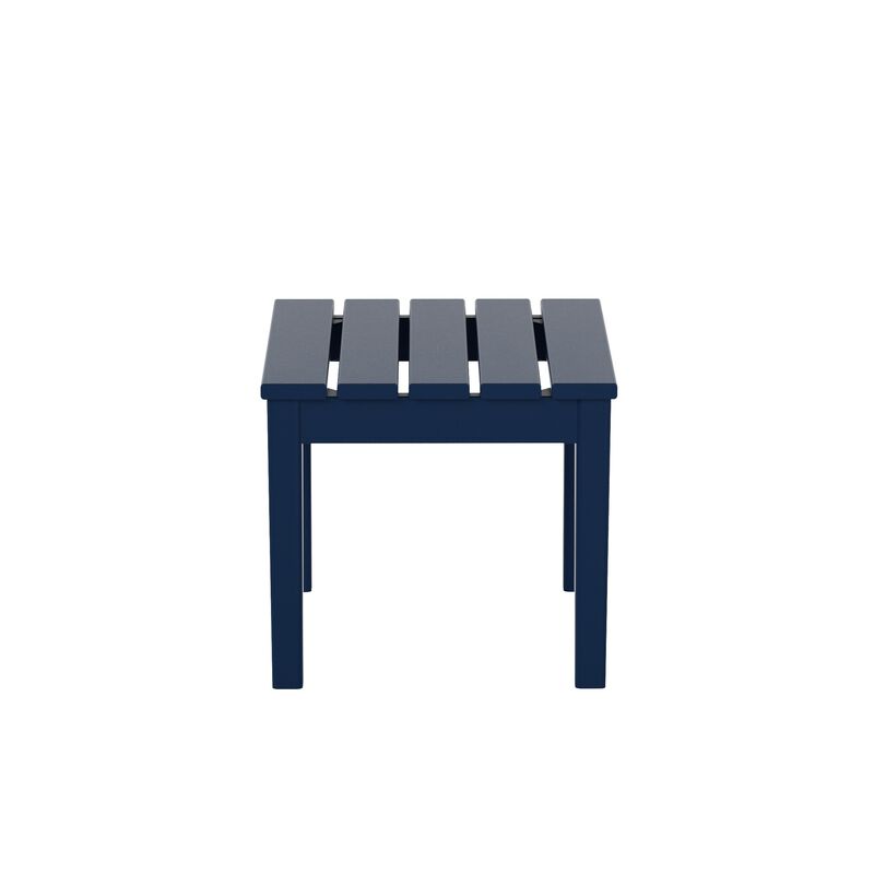 WestinTrends Outdoor Patio Modern Adirondack Side Table
