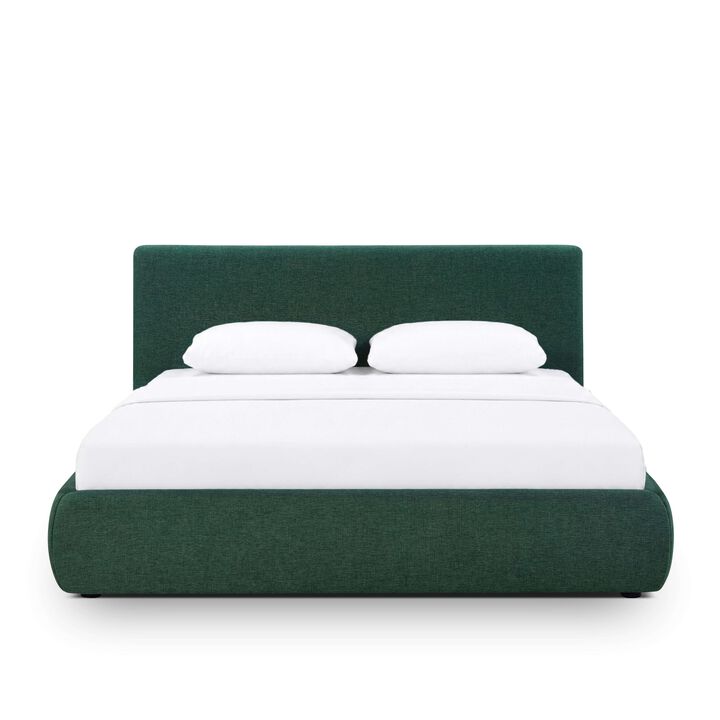 Isla Green Performance Velvet King Bed