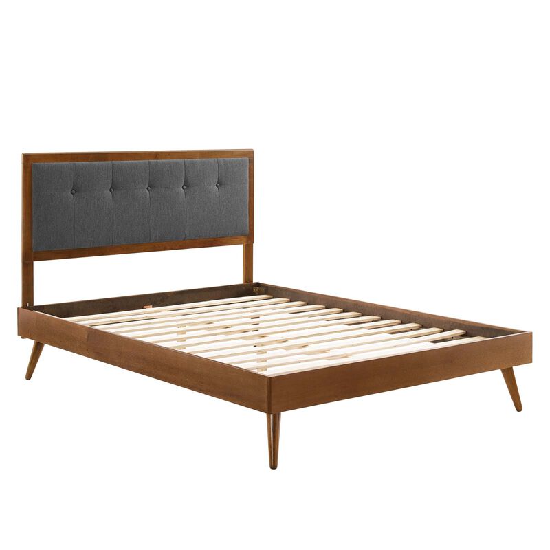 Modway - Willow Full Wood Platform Bed with Splayed Legs image number 2
