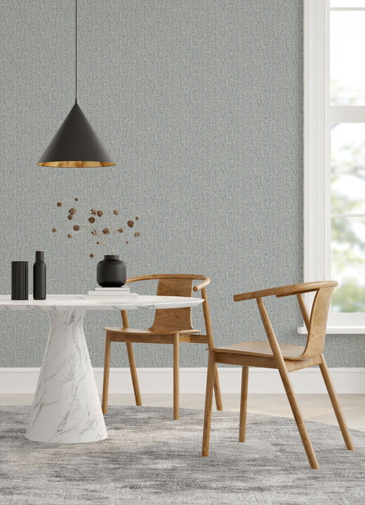 Snuggle Grey Woven Texture Wallpaper