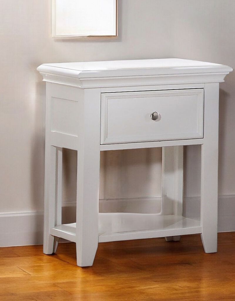 Bedside Nightstand with One Drawer – Compact and Stylish Bedroom Furniture