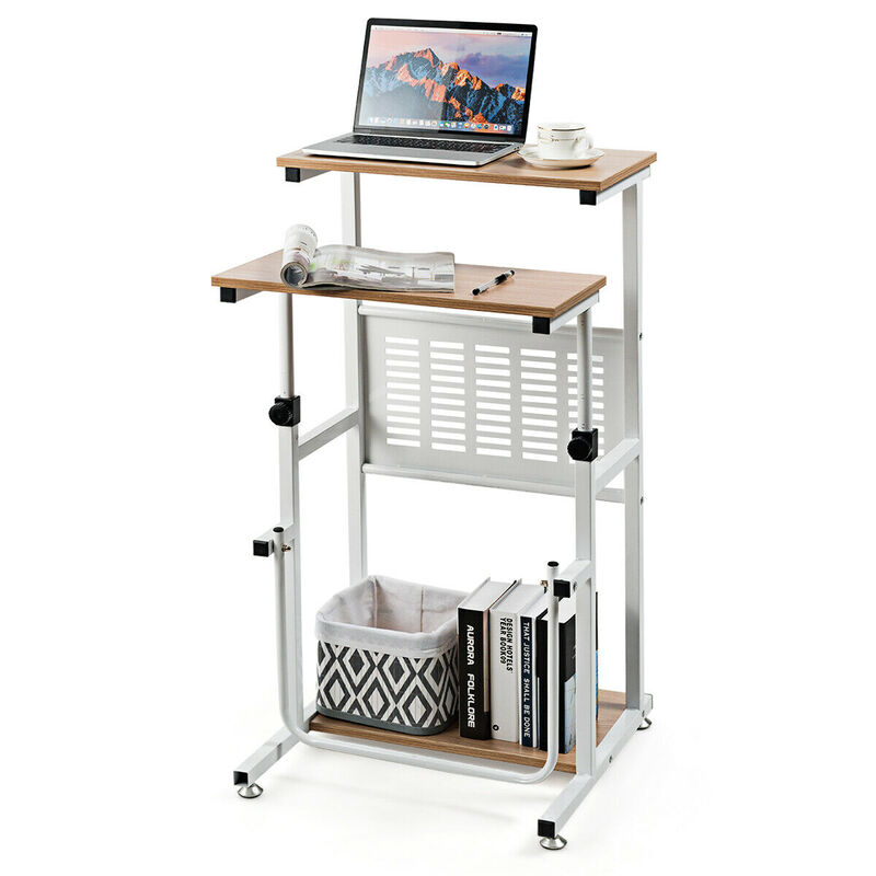 Height Adjustable Stand Up Desk Computer Workstation