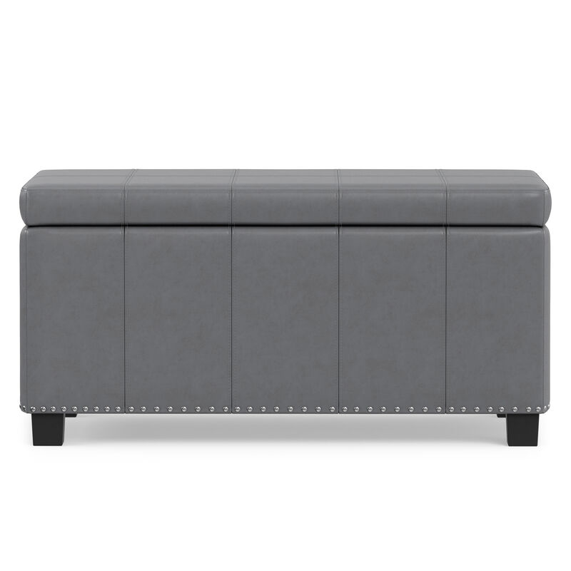 Amelia Storage Ottoman Bench image number 6