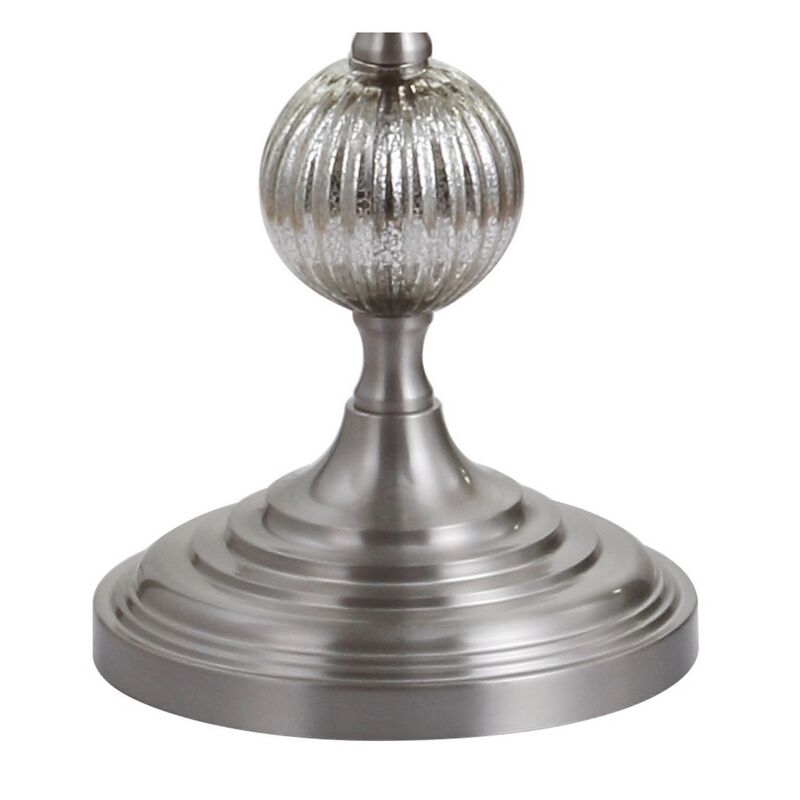 Oslo Glass/Metal LED Floor Lamp