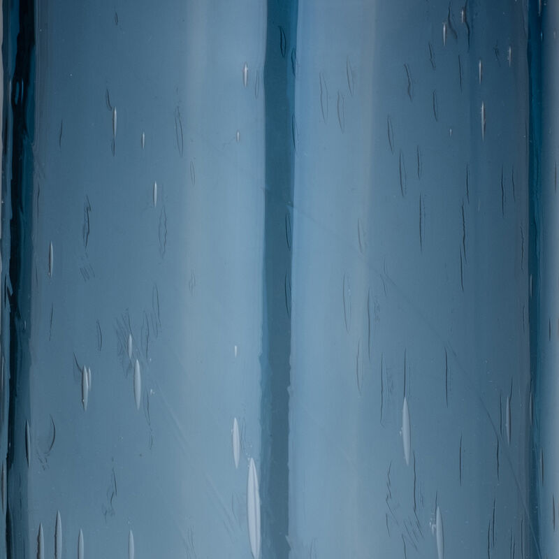 Glass, 20" Vase Blue image number 4