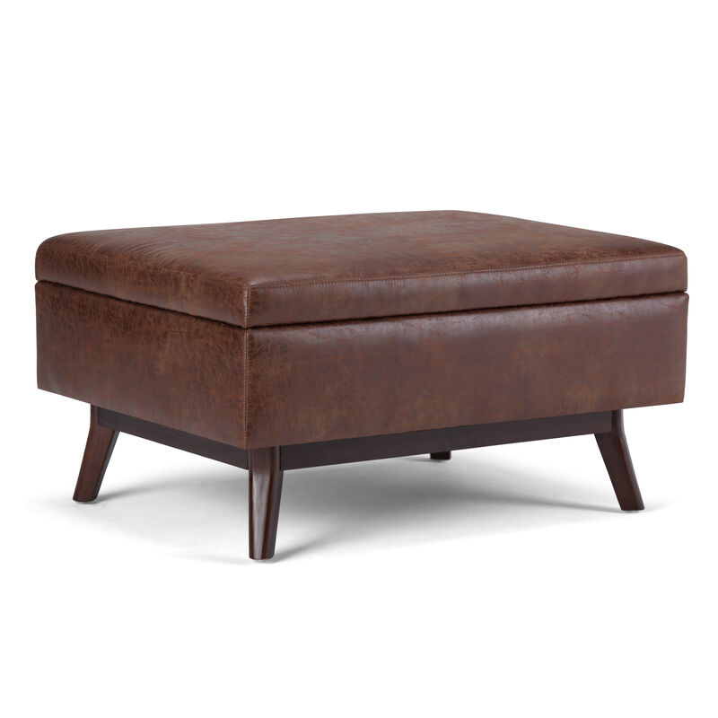 Simpli Home Owen Coffee Table Storage Ottoman image number 0