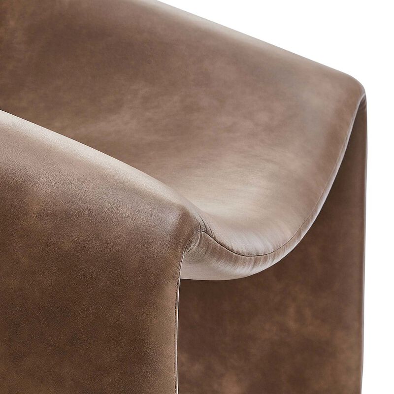 Vivi Vegan Leather Accent Chair image number 6