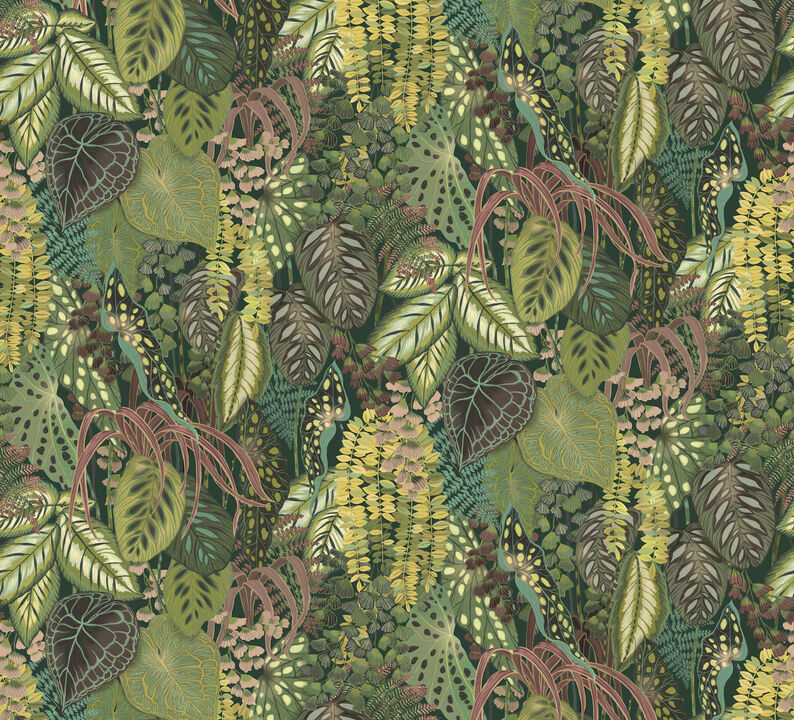 Greenery Jade Wall Mural