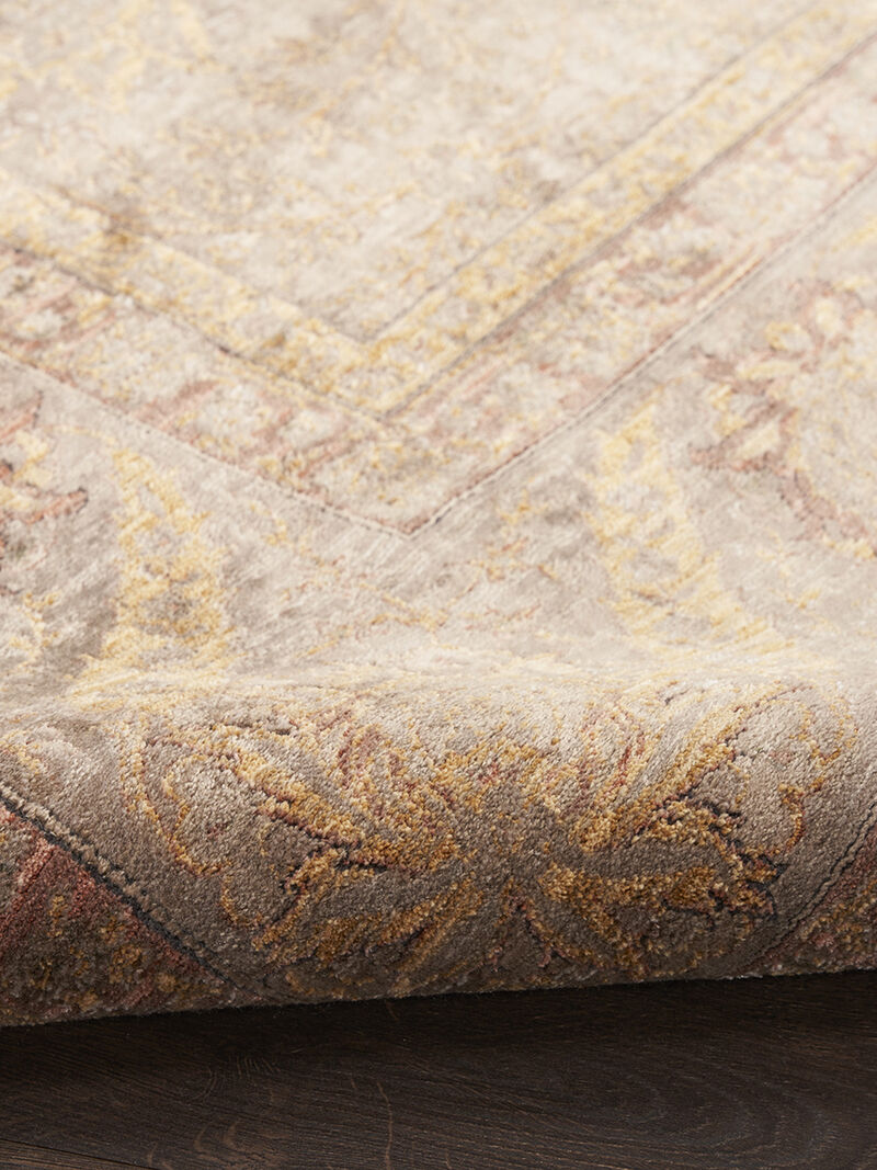 Luxurious LRS02 Taupe 2' x 3' Rug