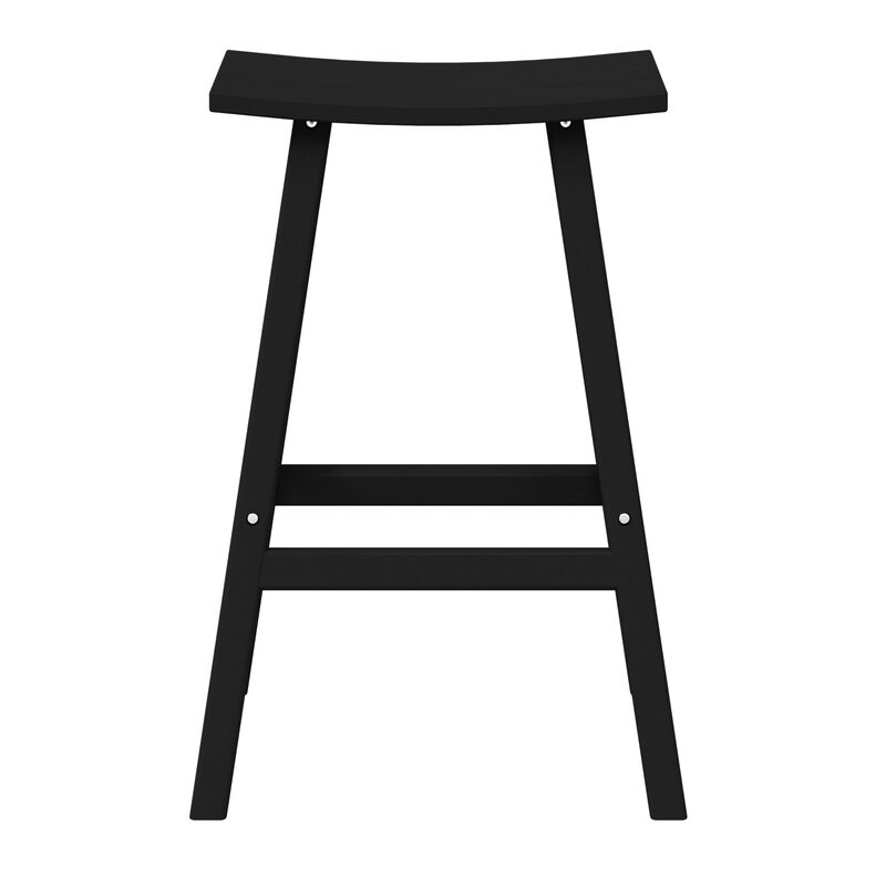 WestinTrends Westintrends 29" height Outdoor / Patio Saddle bar stool image number 0
