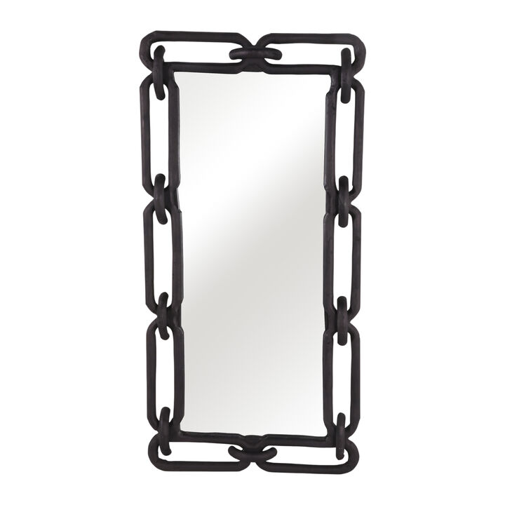 24x48" Wood Links Mirror