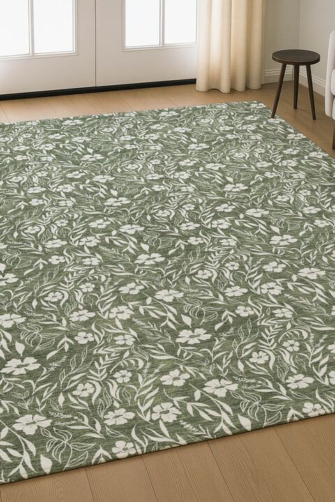 Soft Essentials SE4 Olive 9' x 12' Rug