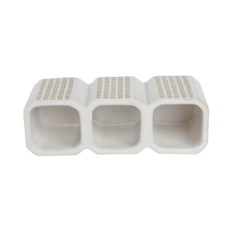 3-Cup Dotted Pen Holder image number 5
