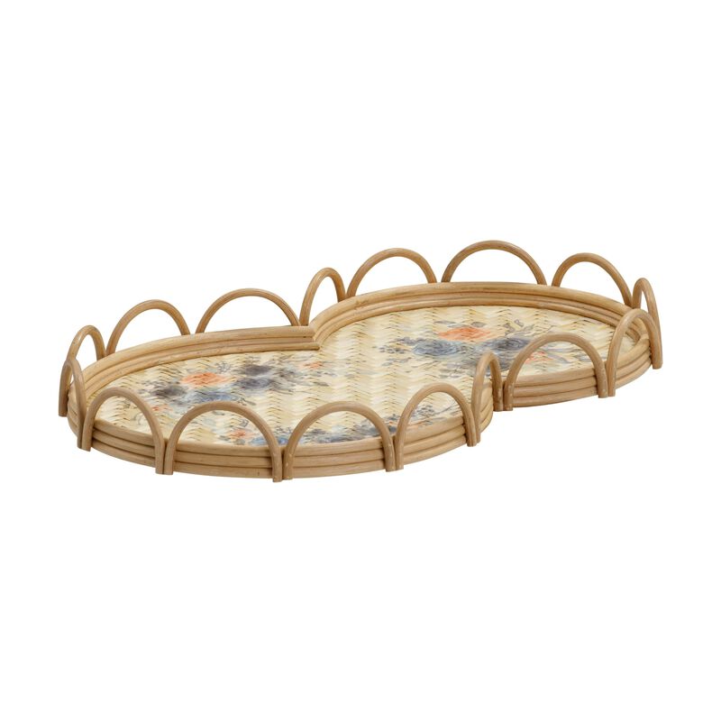 Corey Figure Eight Bamboo Tray image number 0