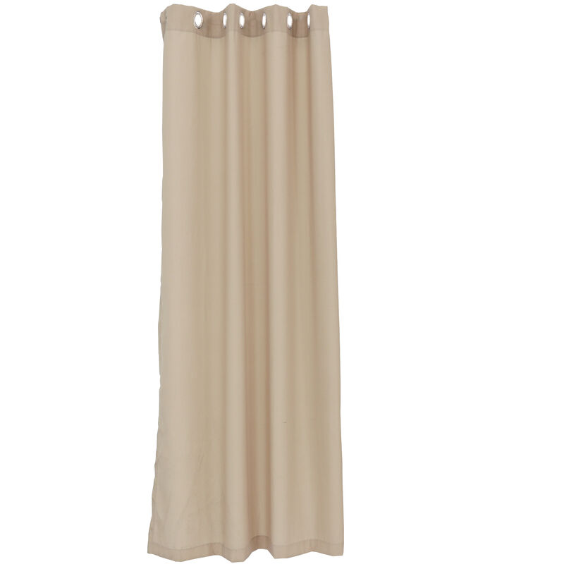 Sunnydaze Simple Outdoor Curtain Panel - 52 in x 84 in image number 1