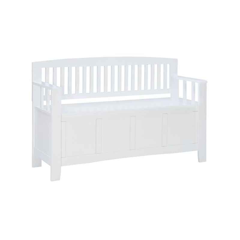 Linon Cynthia Storage Bench White image number 0
