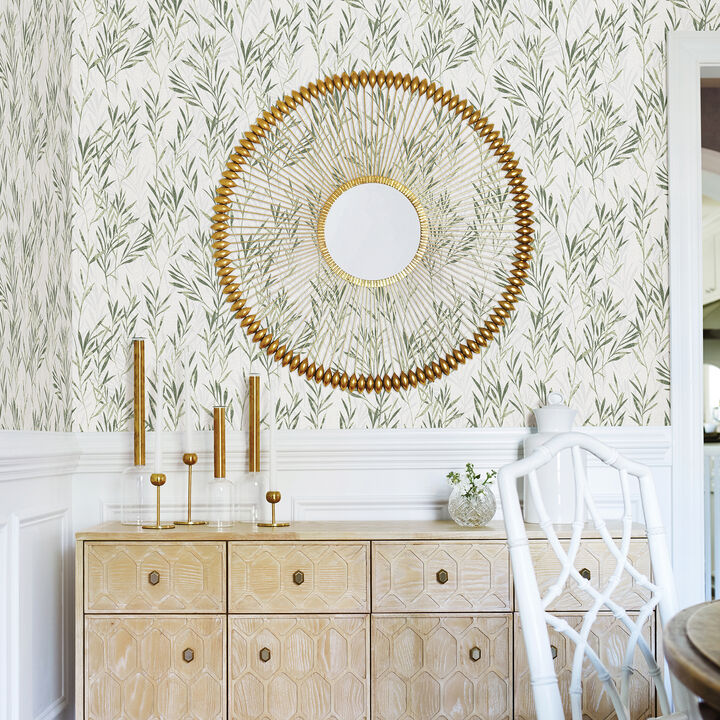 Bondi Green Botanical Wallpaper (Set of 2)