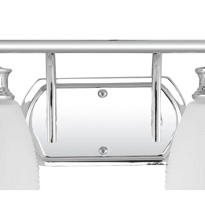 Beverly Metal/Glass Contemporary Modern LED Vanity Light