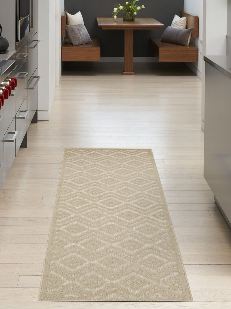 Versatile NRV01 Cream 2' x 4' Rug