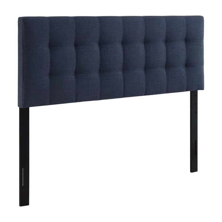 Upholstered Fabric King Headboard with Soft Padding and Elegant Design