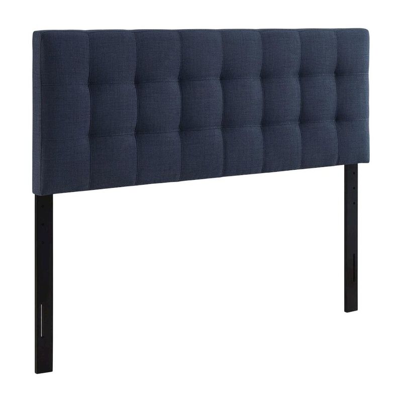 Upholstered Fabric King Headboard with Soft Padding and Elegant Design image number 0