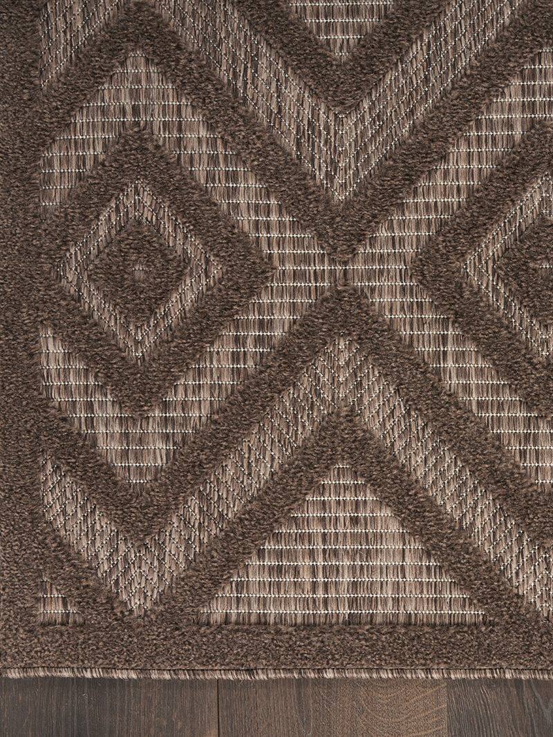 Versatile NRV01 Brown 10' x 14' Rug