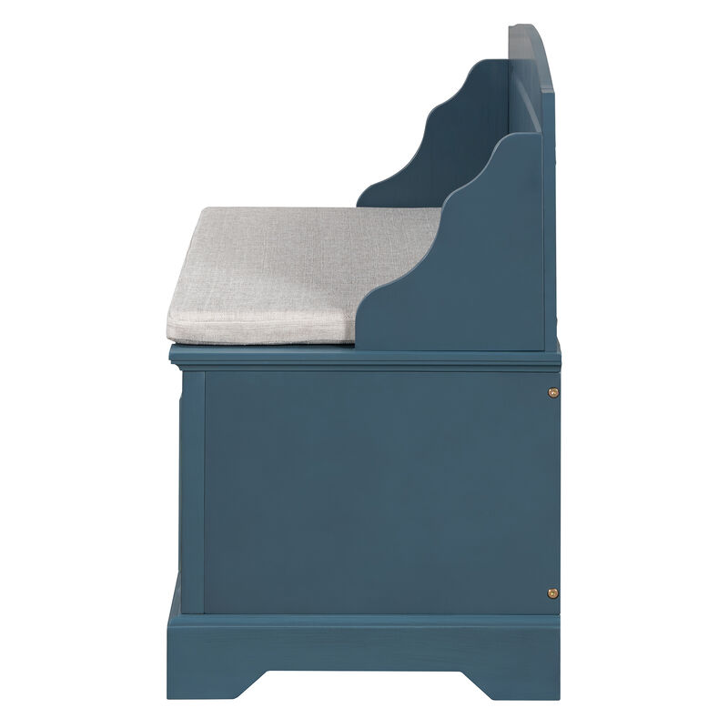 Merax Shoe Storage Bench with Removable Cushion