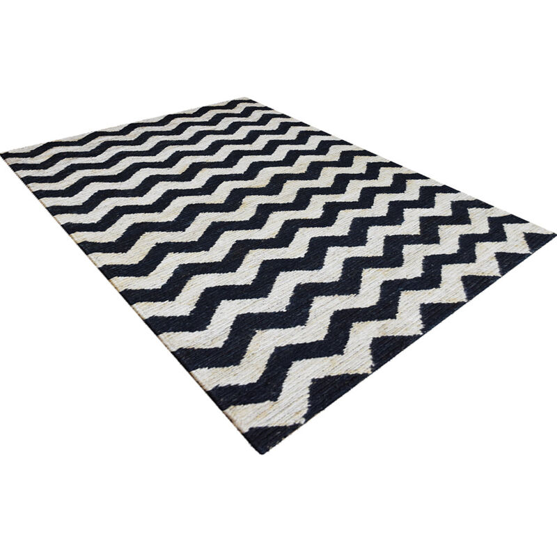 HAND KNOTTED SUMAK JUTE ECO-FRIENDLY Contemporary AREA RUGS  - Rectangle Shape, Contemporary, High Pile, Natural Fiber, Outdoor Indoor Handmade Area Rugs (J00014) image number 2