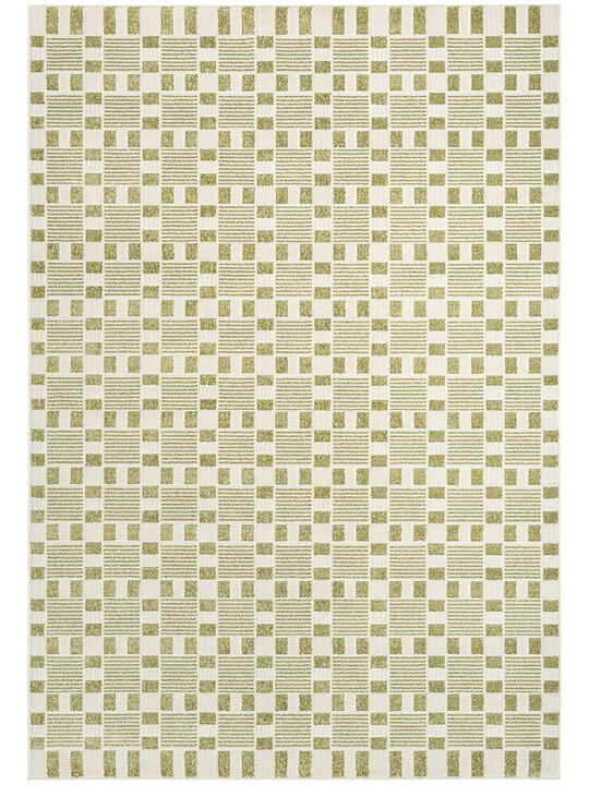 Nordic NRC13 Green 4' x 6' Rug