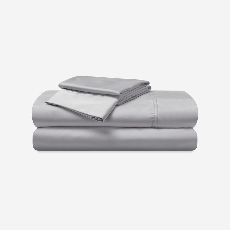 Hyper-Cotton Queen Sheet Set - Light Grey