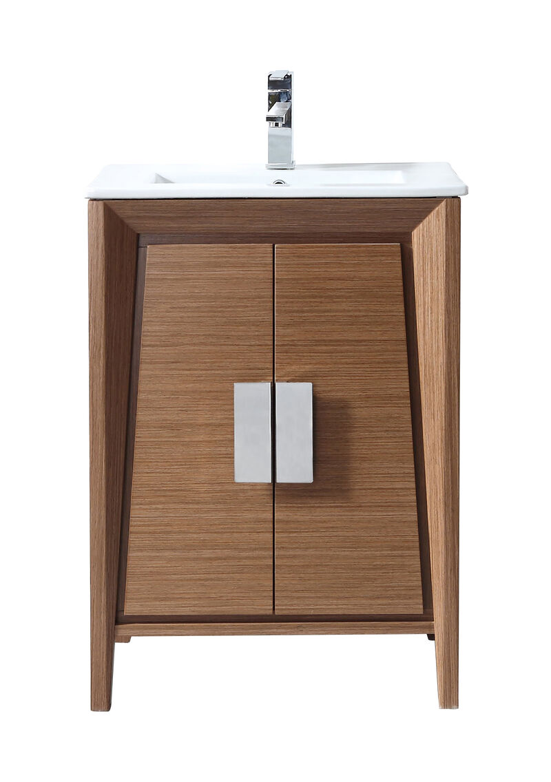 24 Inch Larvotto Light Wheat Modern Contemporary Modern Bathroom Vanity image number 0