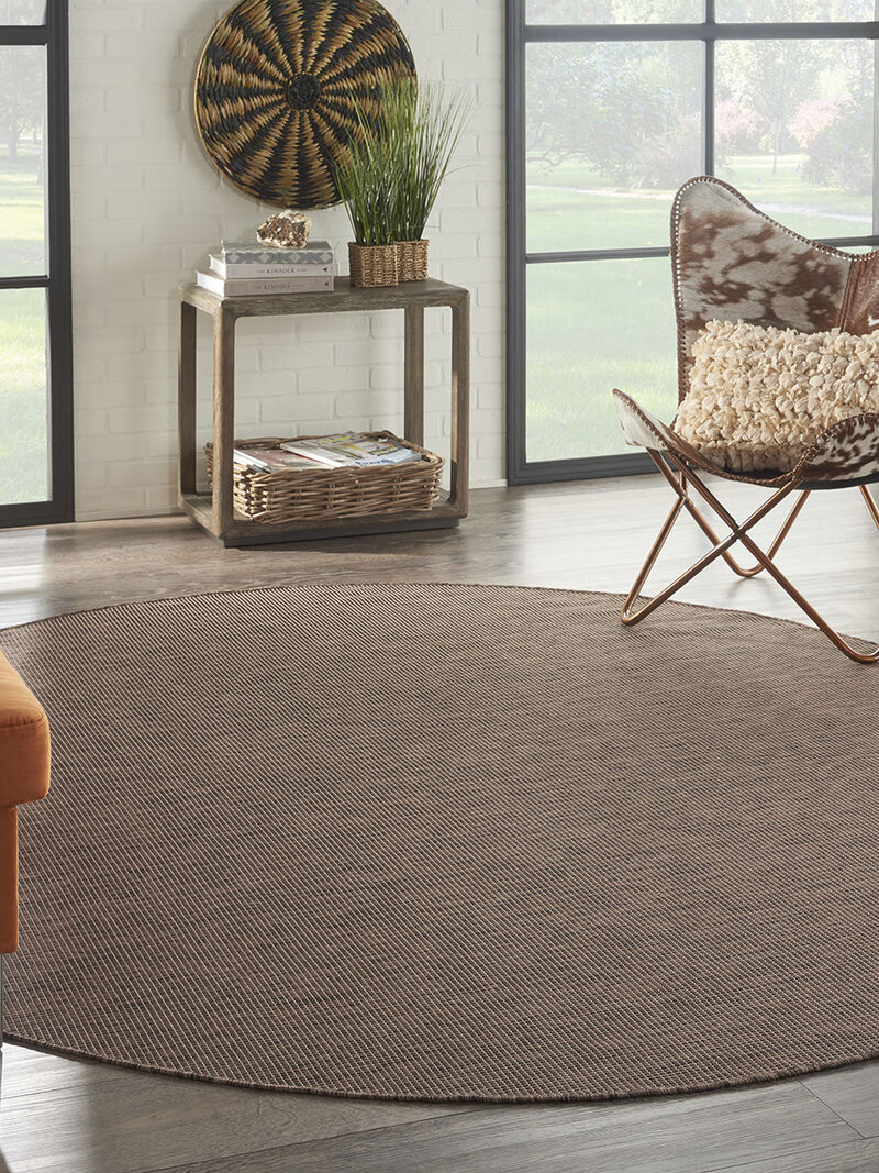 Positano POS01 Natural 8' x Round Rug image number 7