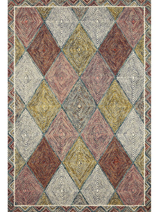 Spectrum SPE02 Turquoise/Fiesta 8'6" x 12' Rug