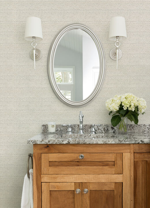 Balantine Neutral Weave Wallpaper