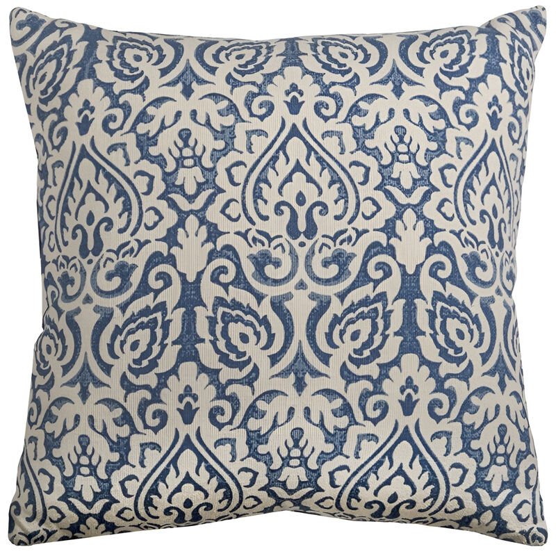 Decorative Damask Cotton Cushion &ndash; Soft Throw Pillow for Rustic or Modern Home image number 0