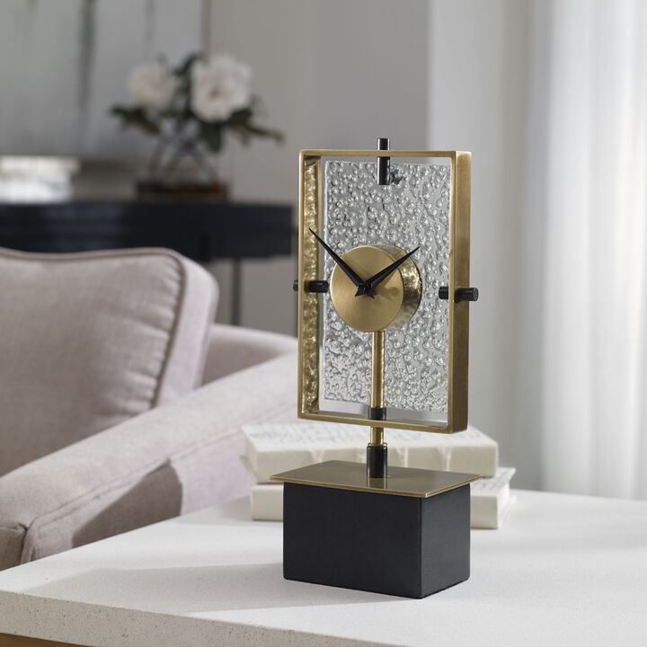 Uttermost Arta Modern Table Clock