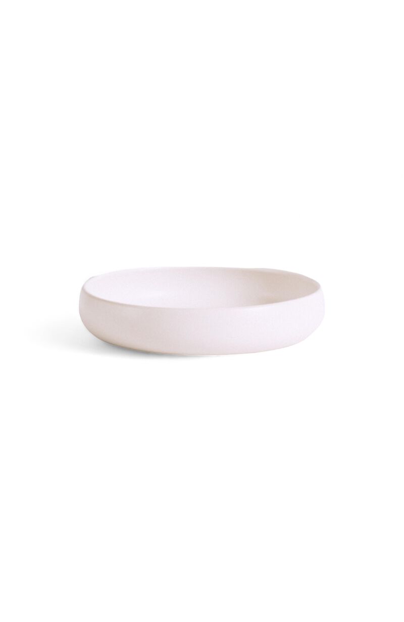 S/4 Tunisian Pasta Bowl - Matte White