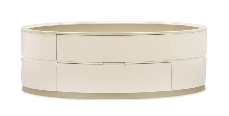 Adela Oval Cocktail Table