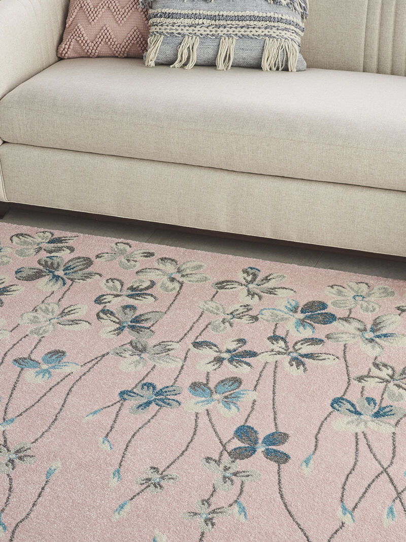 Tranquil TRA04 Pink 8'10" x 11'10" Rug image number 8