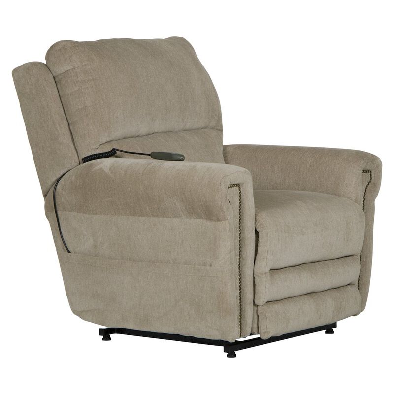 Catnapper Warner Power Lay Flat Lift Recliner with Power Adjustable Headrest