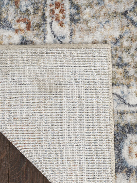 Astra Machine Washable ASW16 Gold Gray 4' x 6' Rug