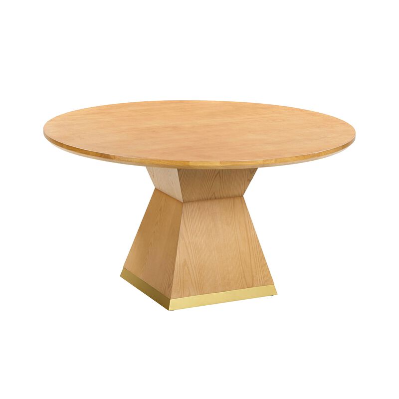 Nolan Round Wood Dining Table