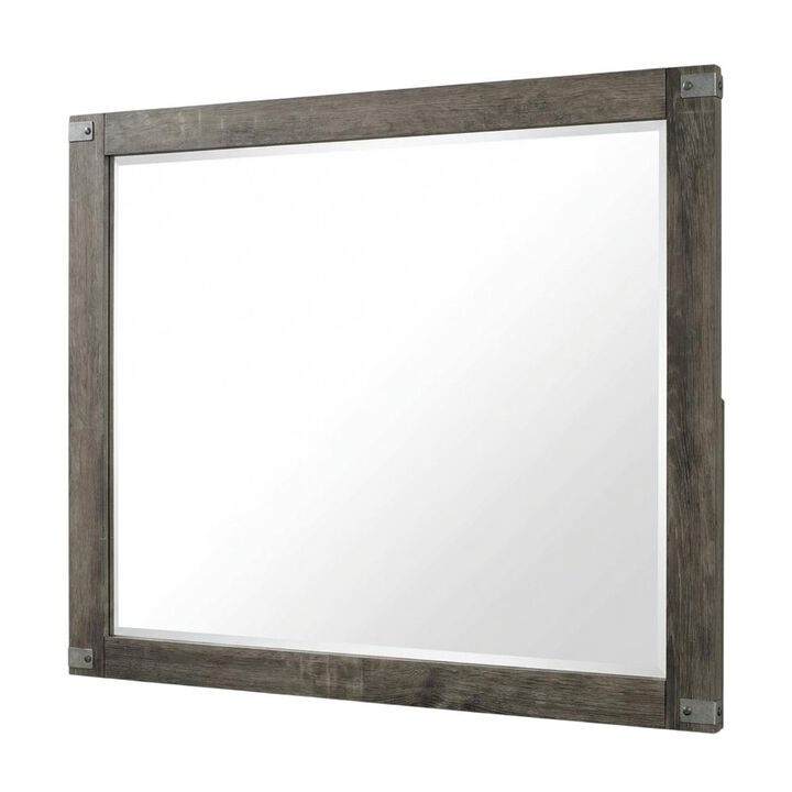 Liberty Furniture Landscape Mirror Urban Brown in Brownstone Finish