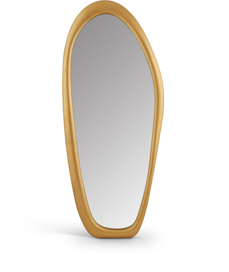 Meridian Furniture Holland Brass Polyresin Mirror image number 0