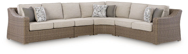 Revare Beach 4-Piece Outdoor Sectional image number 0
