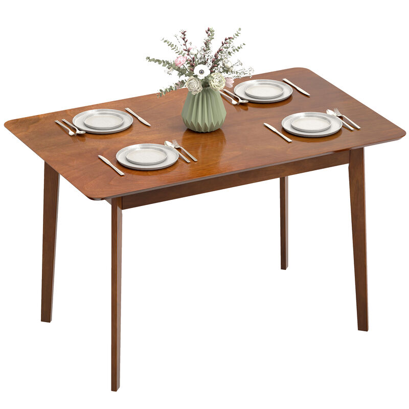 Hivvago Compact Rectangle Dining Table for 4 image number 1
